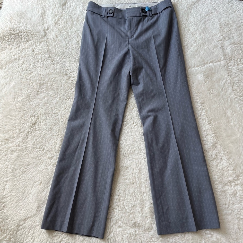 Banana Republic Jackson Fit Pinstripe Sz 8